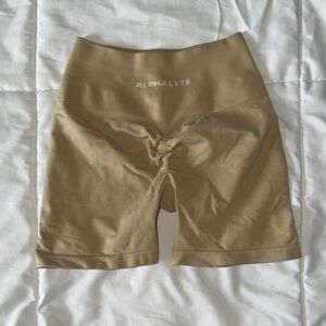 Alphalete Amplify Hazelnut Shorts